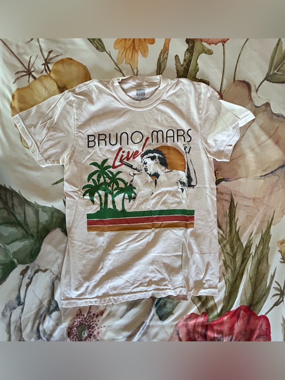 Bruno Mars Concert Merch